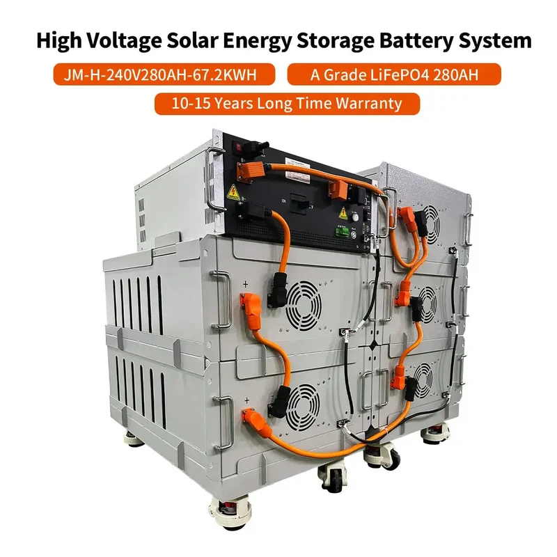 240V 280ah off Grid High Voltage Solar Lithium Battery