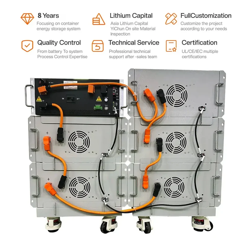 240V 280ah off Grid High Voltage Solar Lithium Battery