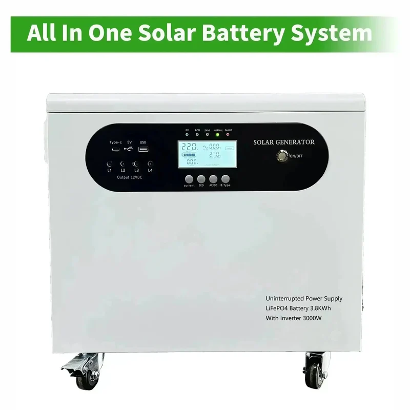 25.6V 100Ah All in One Home Marine Battery