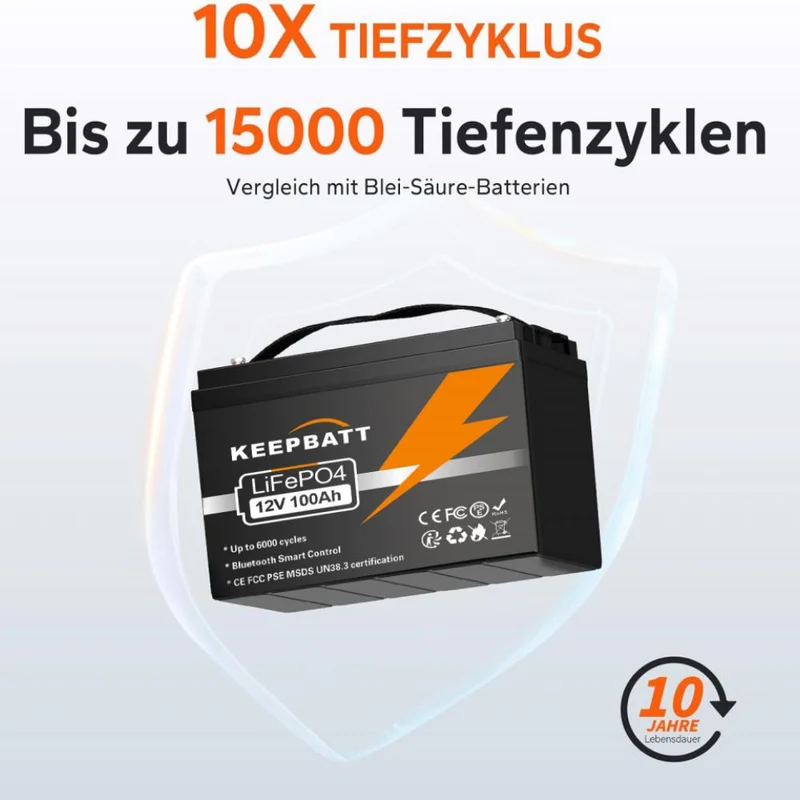 12.8V 100AH 50AH LiFePO4 Akku Batterie mit Bluetooth BMS Für boot RV UNS EU Steuer Freies