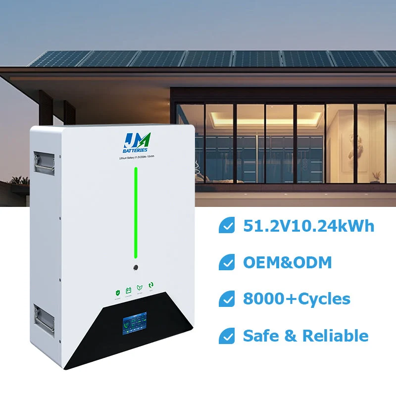 51.2V 200AH 10KWH LiFePO4 Home Solar Energy Storage System for UPS