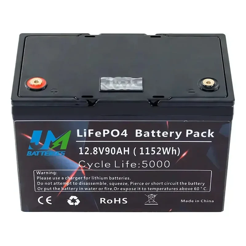 12.8V 90AH Energy Storage Battery for Solar Power Storage
