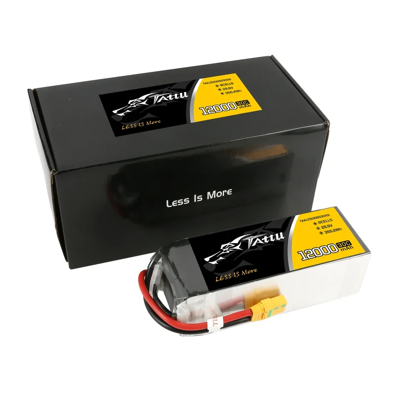 Tattu 12000mAh 29,6V 8S1P 30C 355,2Wh LiPo-Akku mit XT90-S