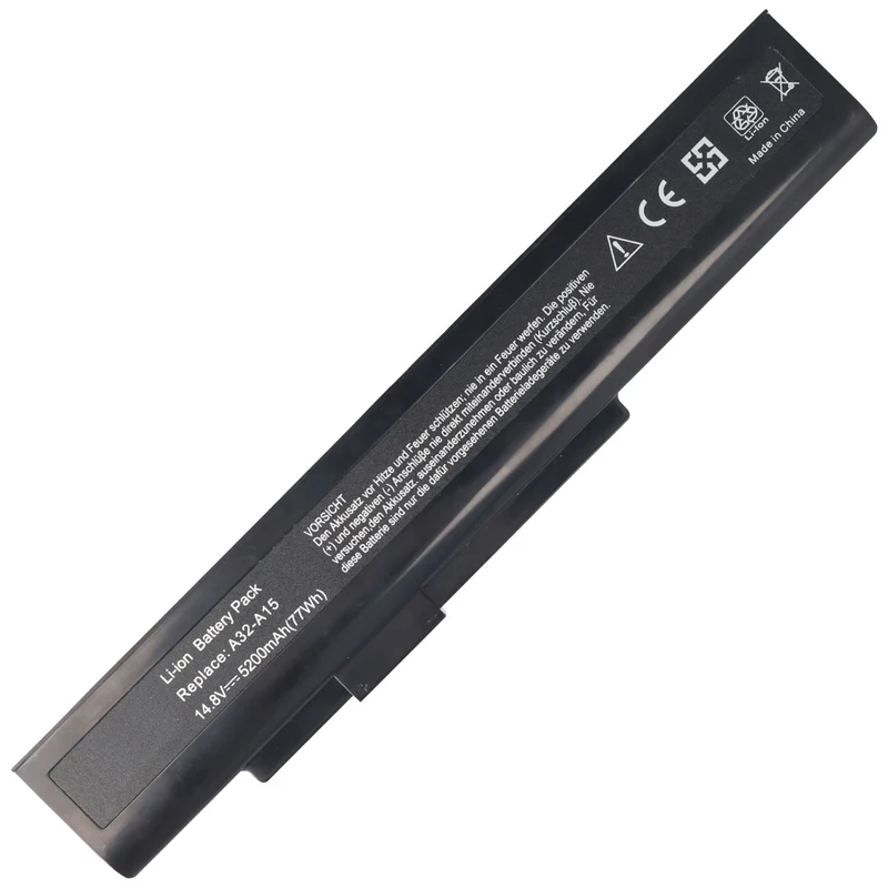 AccuCell Akku passend für den MEDION Akoya E6221 Akku, E6222, E6234 Li-Ion 10,8V, 5200mAh