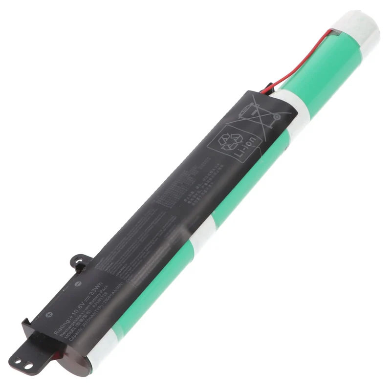 AccuCell Akku passend für ASUS X507UA, Li-Ion, 10,8V, 3000mAh, 32,4Wh