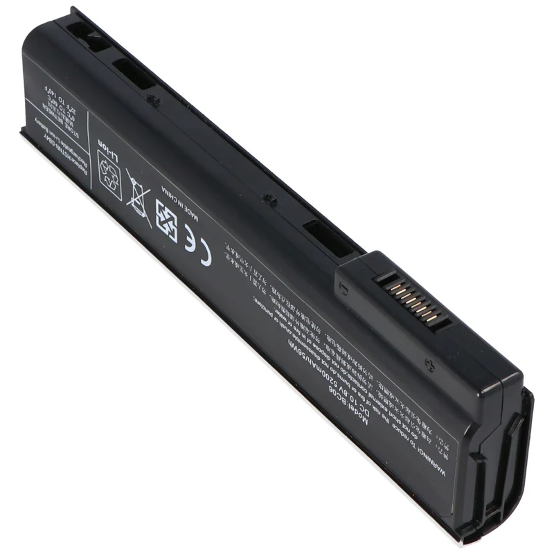 AccuCell Akku passend für HP ProBook 640, Li-Ion, 10,8V, 5200mAh, 56,2Wh, black
