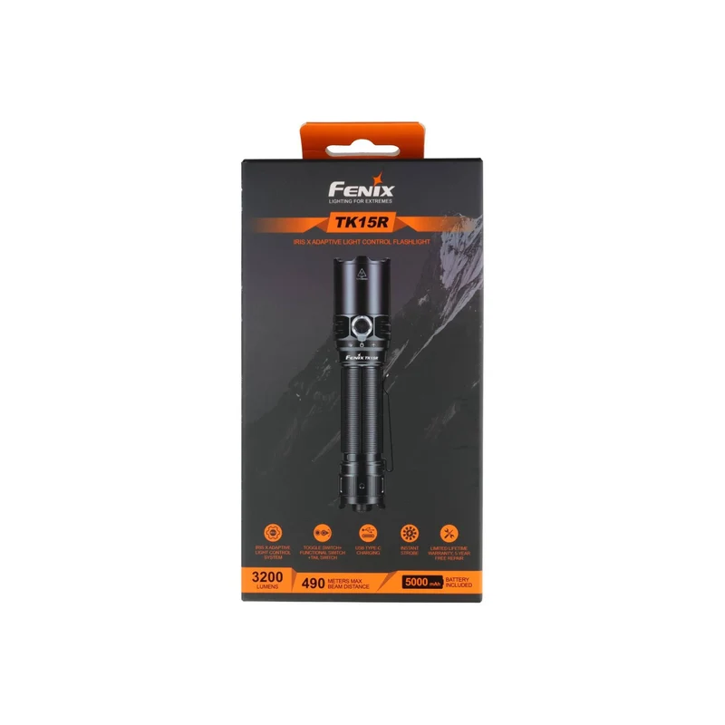 Fenix TK15R IRIS X LED Taschenlampe mit USB Anschluss