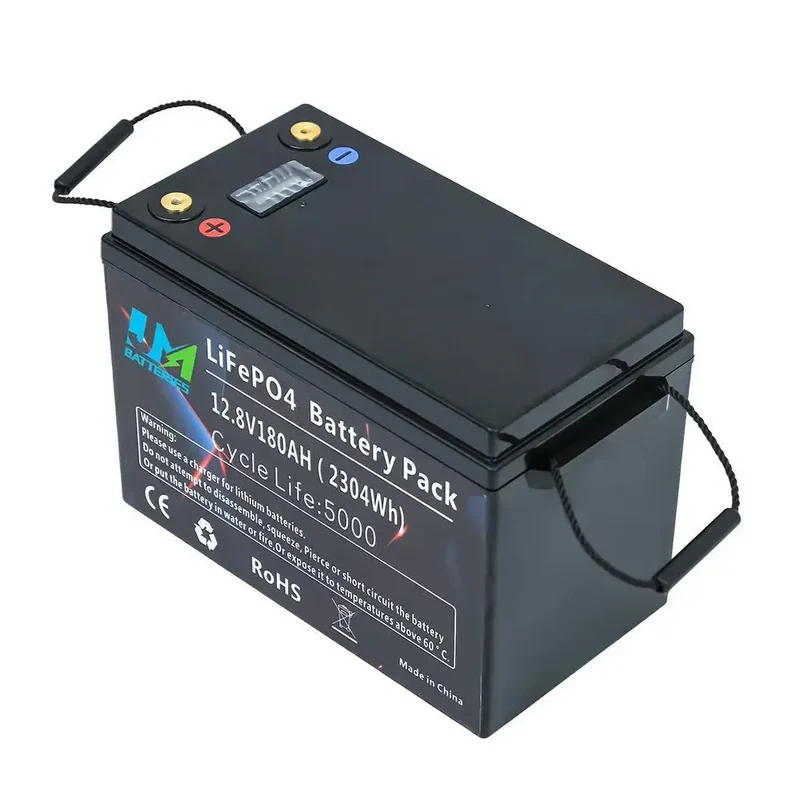 12.8V 180AH Rechargeable Lithium Ion Batteries