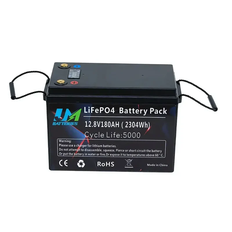 12.8V 180AH Rechargeable Lithium Ion Batteries