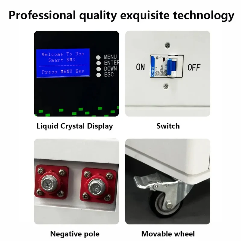 51.2V 200AH 10KW LiFePO4 Battery For Home Solar Storage System