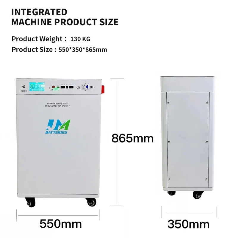 51.2V 300AH Moveable LiFePO4 Battery