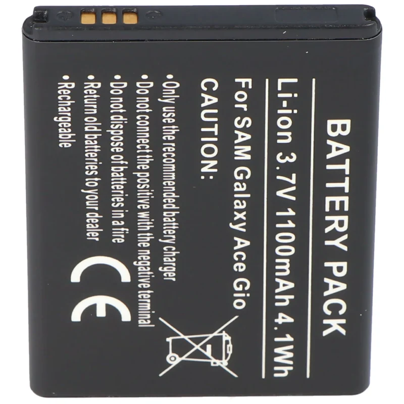 AccuCell Akku passend für Samsung Galaxy ACE Akku EB494358VU