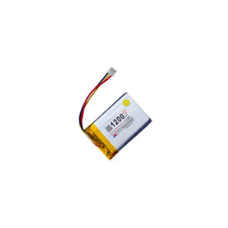 2x3,7V 1200mAh PH2.0 3P Stecker mit NTC-Schutz dreiadrig 523450 Polymer Lithium Batterie