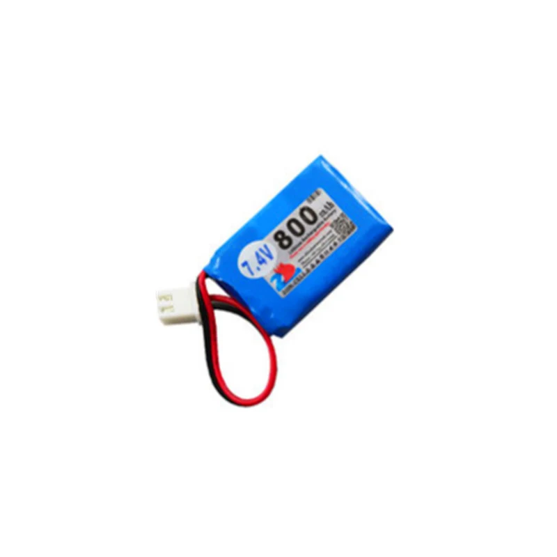 2x7.4V 800mAh XH2.54 umgekehrter Stecker 702535 Bluetooth drahtloses Gerät digitale Polymer-Lithiumbatterie