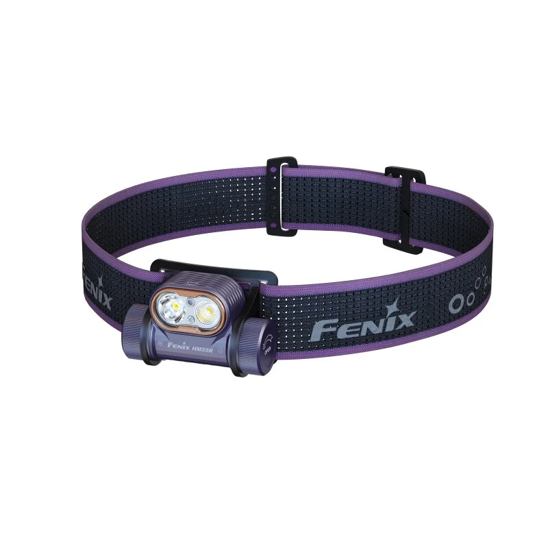 Fenix HM55R LED Stirnlampe (Deutsche Version), Deep-Purple