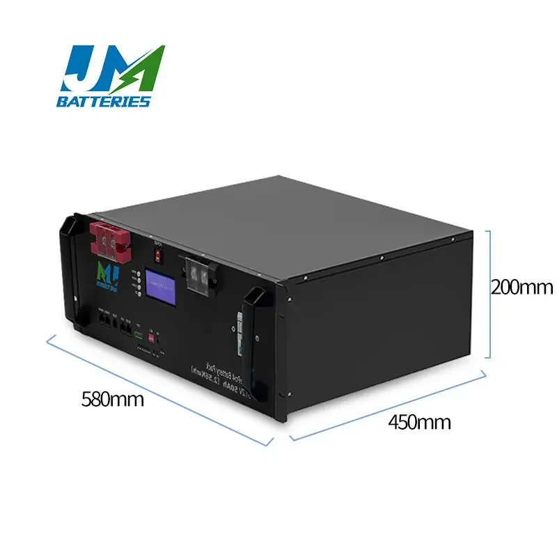 Lithium Ion Battery Pack LiFePO4 51.2V 100Ah