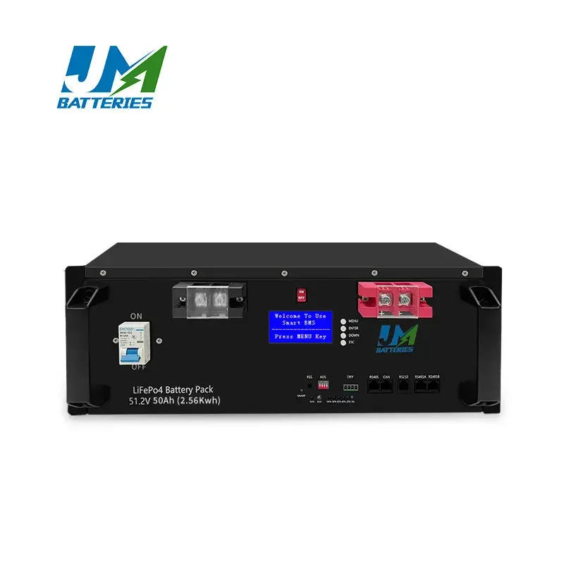Rack Lithium Ion LiFePO4 Battery 51.2V 50Ah