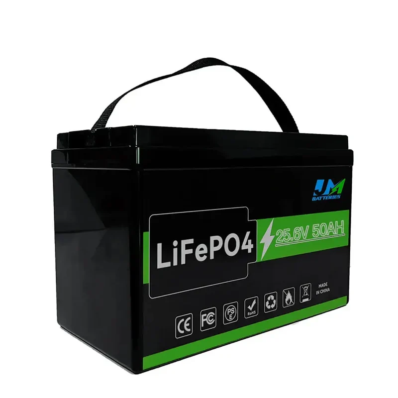 25.6V 50AH 1.28KWH Electric Scooter Lithium Ion Battery