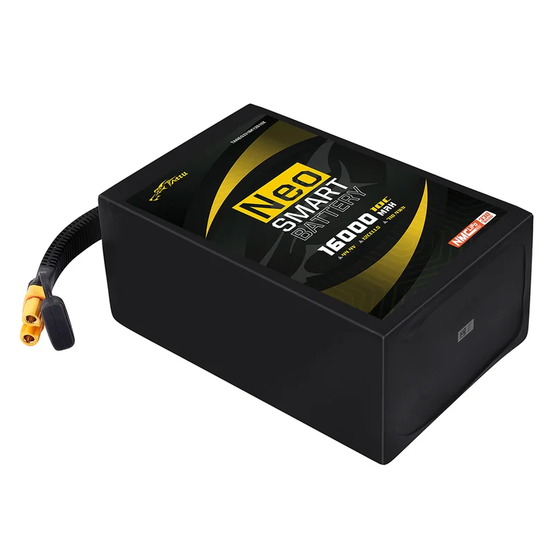 Tattu NEO Compact 16000mAh 44,4V 10C 12S1P Smart-Akku mit AS150U-F-Stecker