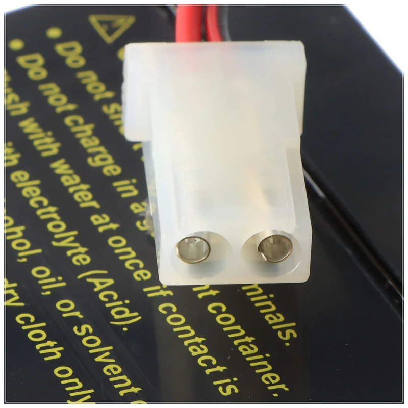 Kung Long WP0.8-12 Blei-Vlies-Akku, 12Volt, 0,8Ah mit AMP Stecker