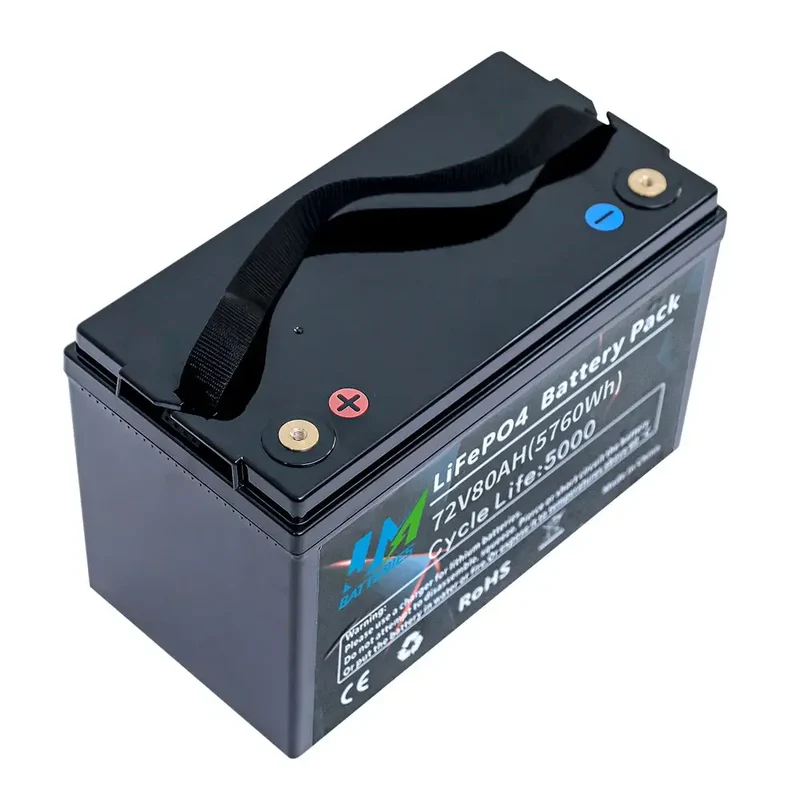 72V 80ah Electric Bicycle Energy Storage Lithium Ion Batteries