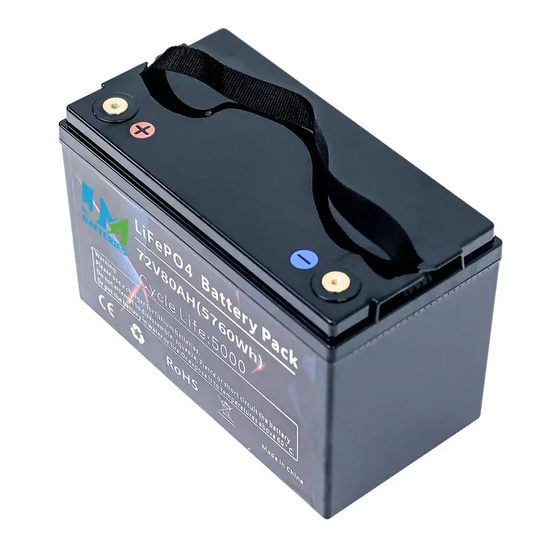 72V 80ah Electric Bicycle Energy Storage Lithium Ion Batteries