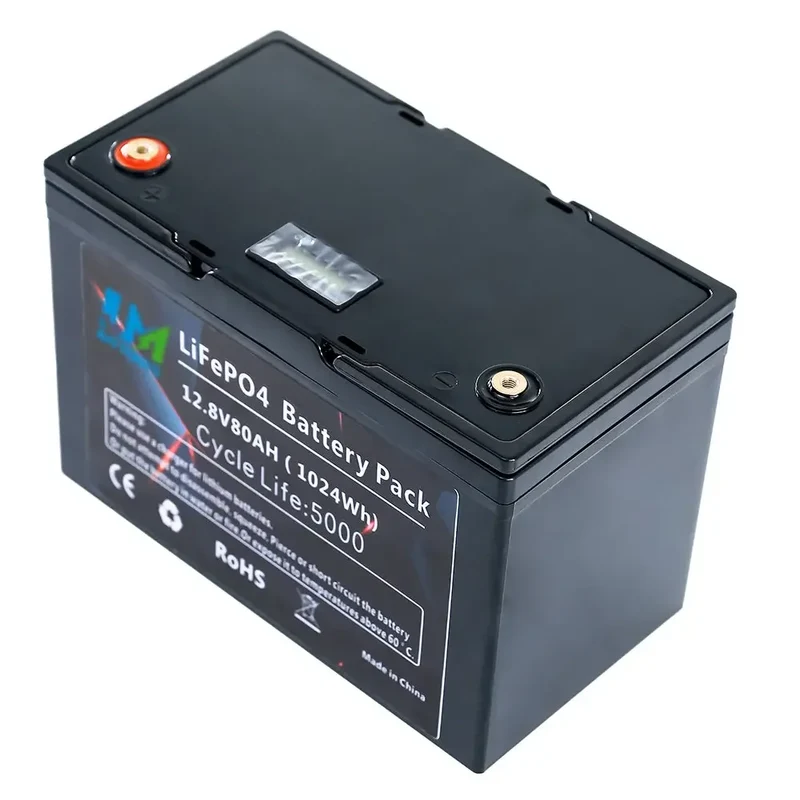 12.8V 80AH Lithium Ion Solar Batteries