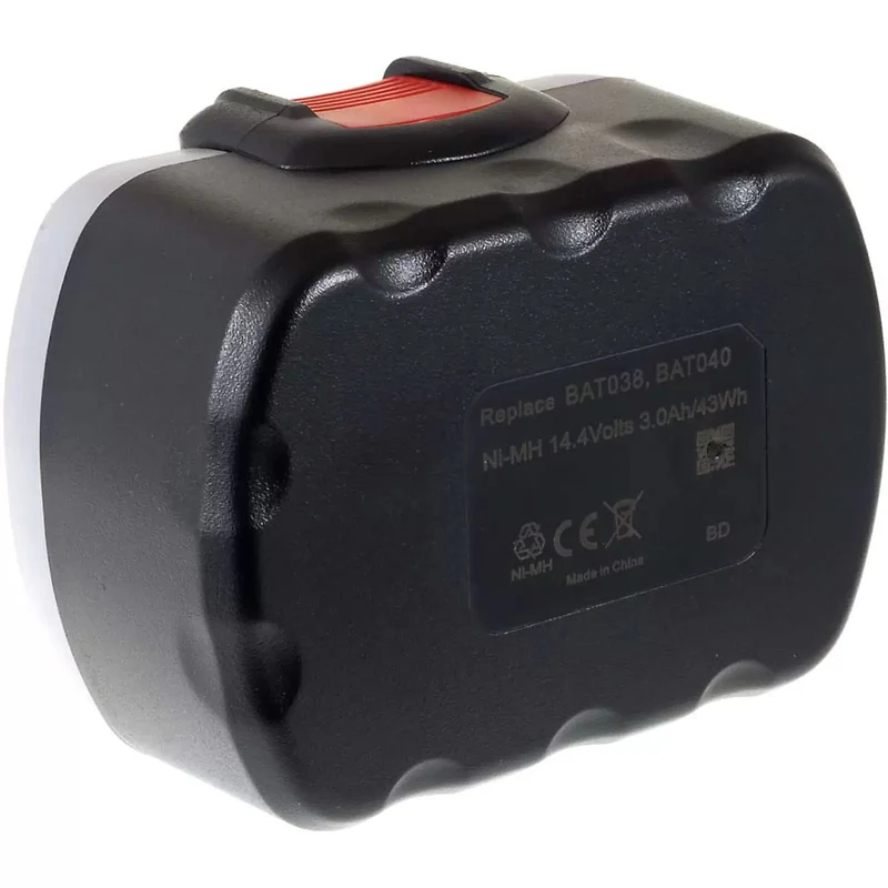 AccuCell Akku für Werkzeug Bosch 14,4V 3000mAh NiMH O-Pack jap.Zellen