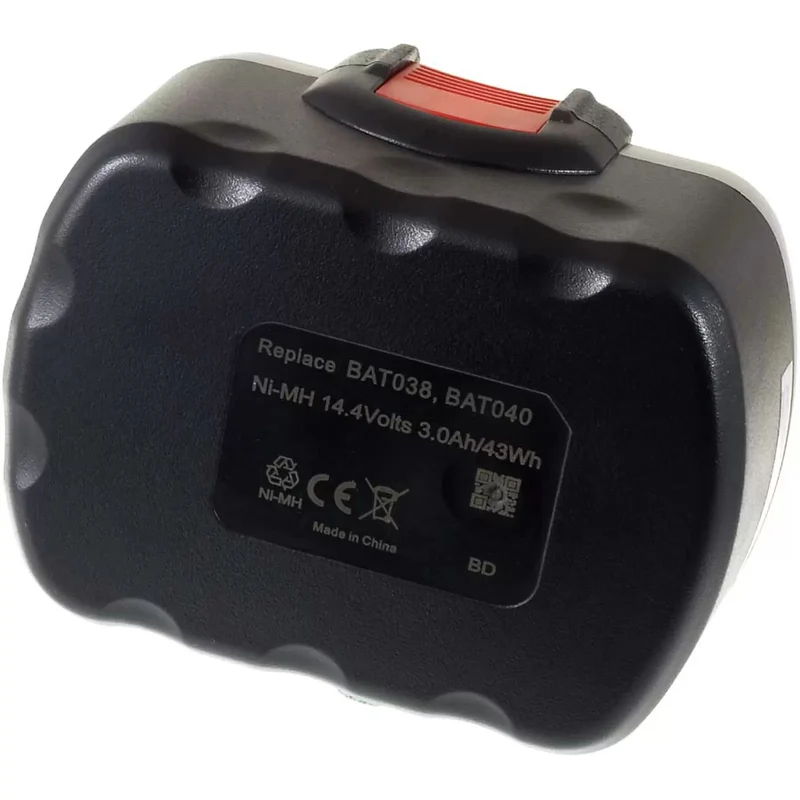 AccuCell Akku für Werkzeug Bosch 14,4V 3000mAh NiMH O-Pack jap.Zellen