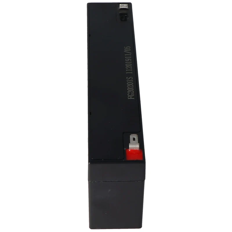 Fiamm FG20201 Akku 2,0Ah PB Blei Akku wartungsfrei, mit 4,8mm Steckkontakten