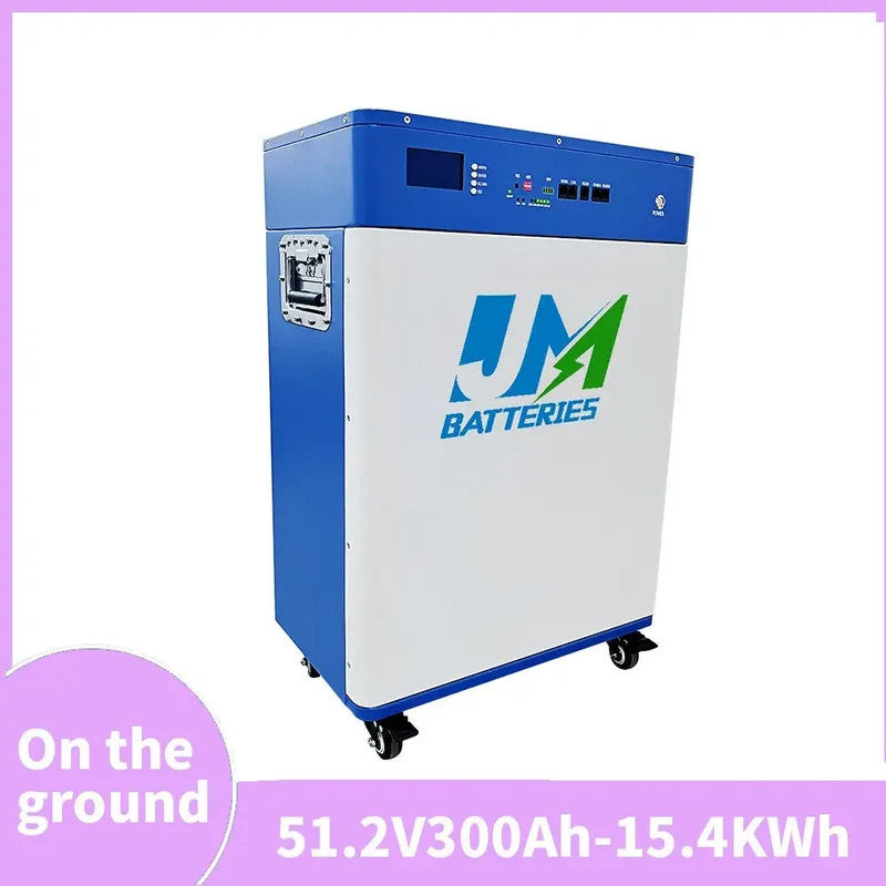 51.2V 300Ah LiFePO4 Moveable Lithium Ion Battery