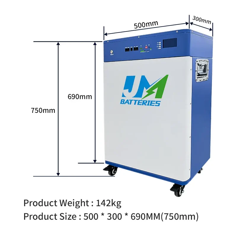 51.2V 300Ah LiFePO4 Moveable Lithium Ion Battery