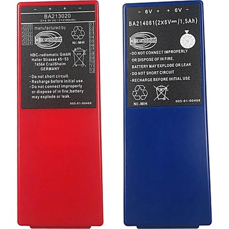 ba214061 ba213020 1500mah Haixi pumpe lkw kran schild maschine hbc elefant fernbedienung batterie
