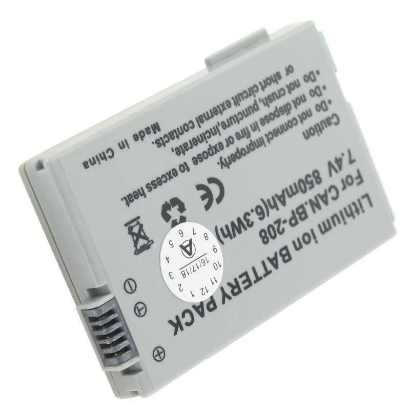 AccuCell Akku passend für Canon DC220 Camcorder, 850mAh