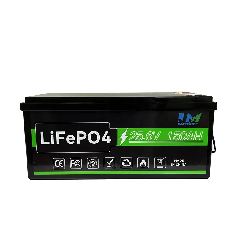 25.6V 150AH Lithium Ion Battery Pack Solar Safe Rechargebale Battery