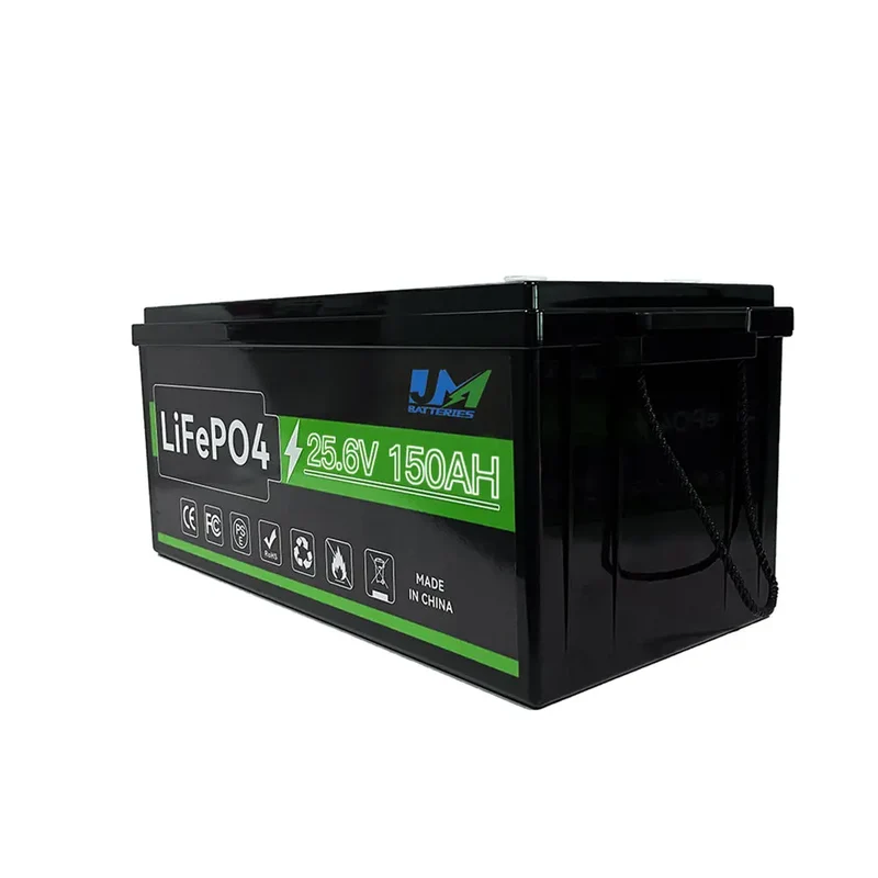 25.6V 150AH Lithium Ion Battery Pack Solar Safe Rechargebale Battery