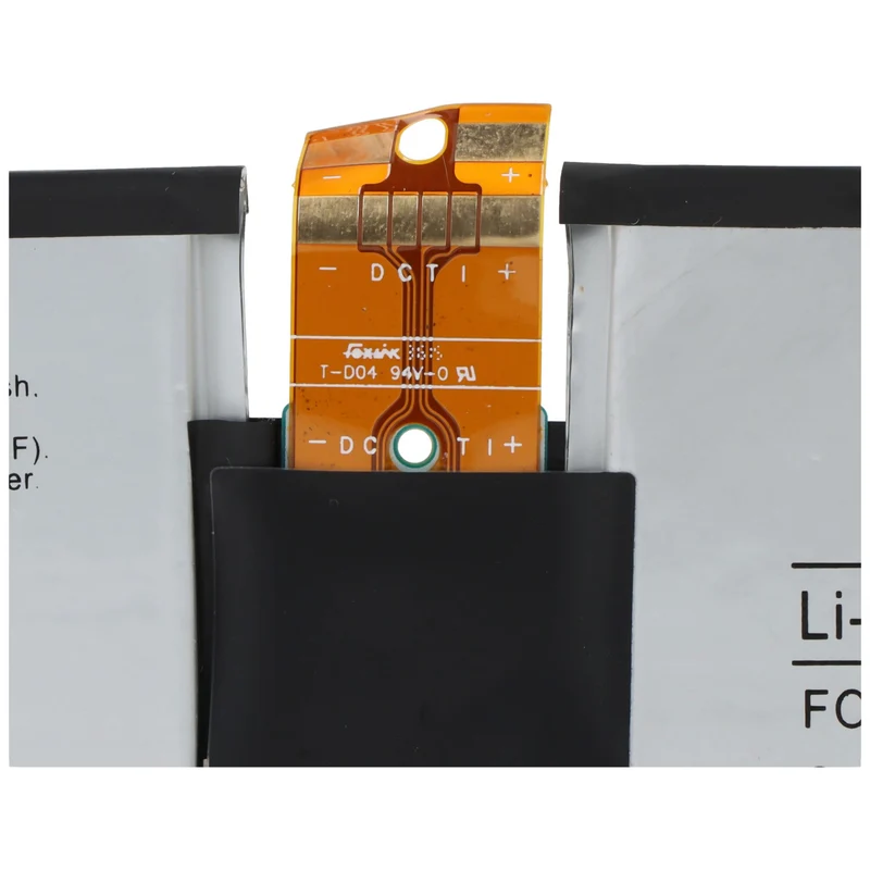 AccuCell Akku passend für Microsoft Surface 3 10.8", Surface 3 1645, Li-Polymer, 3,78V, 7270mAh, 27,5Wh, built-in, ohne Werkzeug