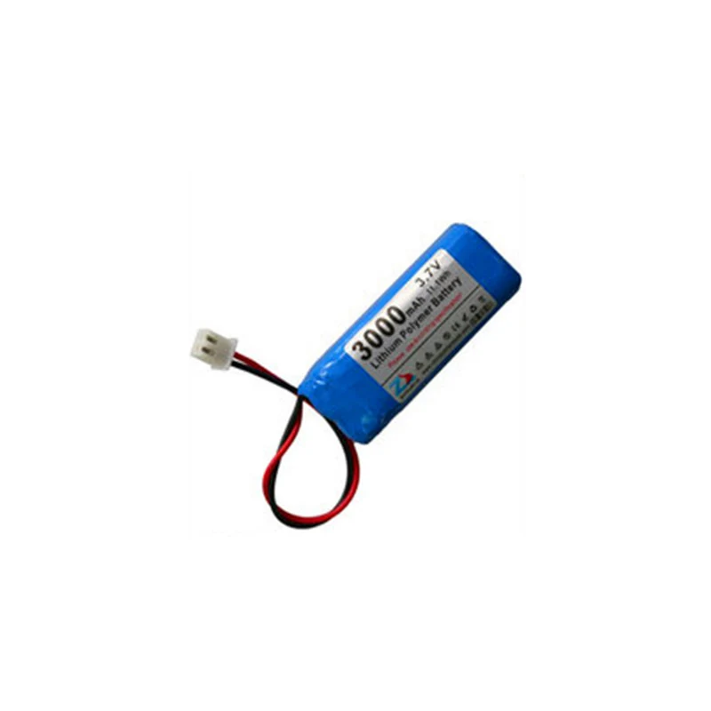 2x 3000mAh 3,7V XH2.54 umgekehrter Stecker 102050 Lithium Polymer Akku für tragbare Geräte und Instrumente