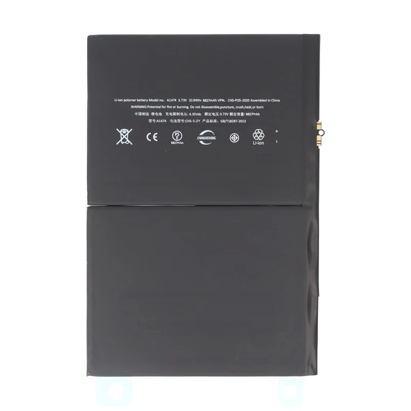 AccuCell Akku passend für den Apple iPad Air A1474 Akku A1484, 6712-6700