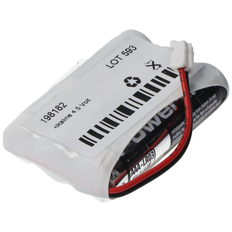 AccuCell Batteriepack 4,5V F1x3 Micro AAA mit Kabel und Stecker ersetzt Safe-O-Tronic 38400200, Steckertyp ZHR-Serie