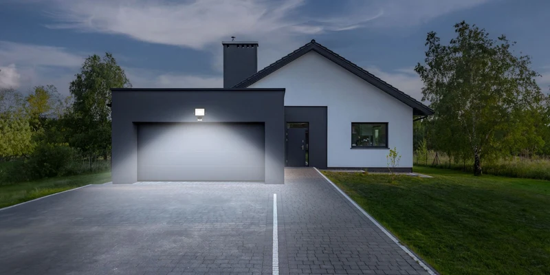 Ansmann WFL20W LED-Wandstrahler, 20 W, ideal für Haus, Hof und Werkstatt