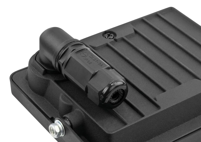 Ansmann WFL30W-S LED-Wandstrahler mit PIR Bewegungsmelder, kabelgebunden, 30 W