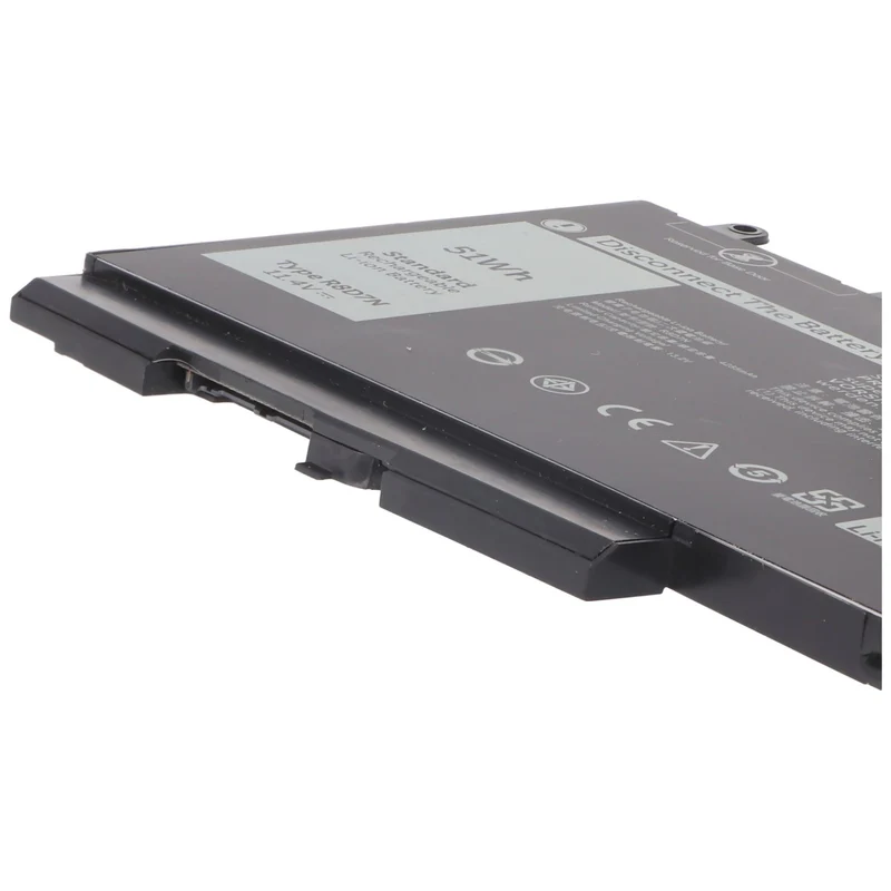 AccuCell Akku passend für Dell Latitude 5401, 5501, Li-Polymer, 11,4V, 4470mAh, 51Wh