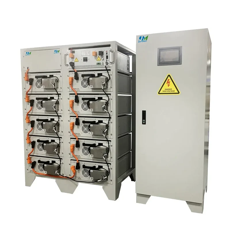 51.2V 150AH 76.8KWH High Voltage Cabinet Solar Energy Storage Battery