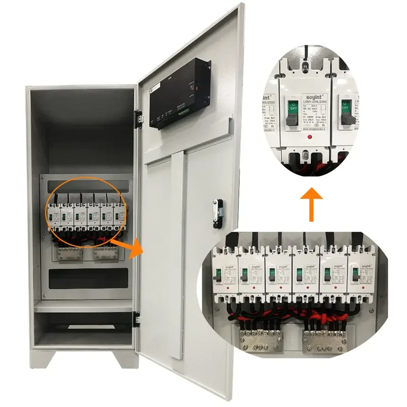 51.2V 150AH 76.8KWH High Voltage Cabinet Solar Energy Storage Battery