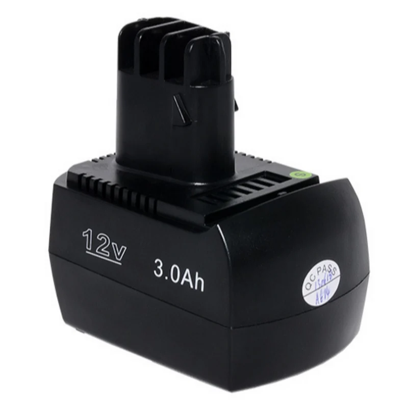 12V 3Ah Ersatzakku MET Metabo 12VA BS12SP ULA ULA9.6-18 SB12 BSZ 12 BS 12 Elektrowerkzeug-Akku