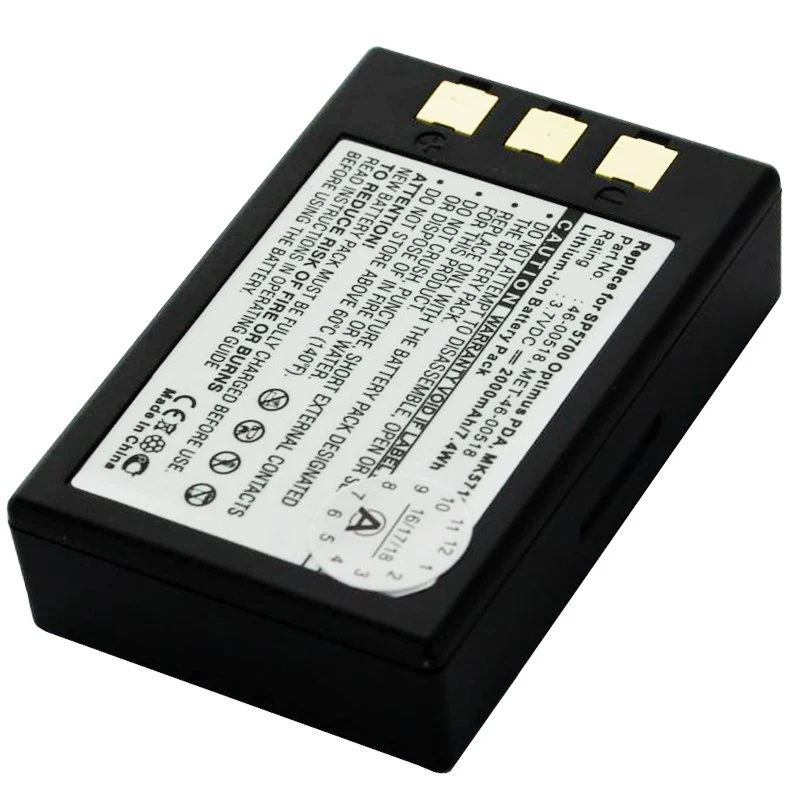 AccuCell Akku passend für Metrologic SP5700 Scanner, Optimus PDA, MK5710 Akku 46-00518, MET-46-00518