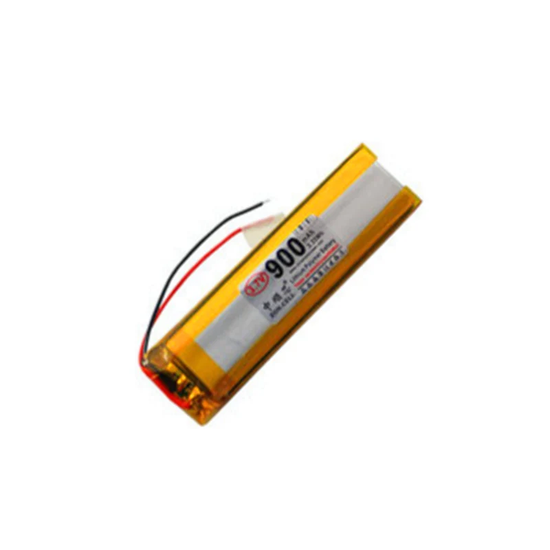 Nur 3,7 V Steckdose ohne Stecker 900 mAh 701658 Polymer Lithium Batterie
