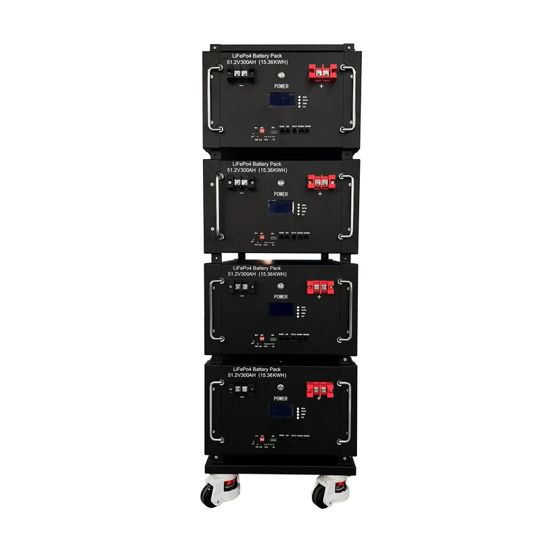 15KWH 51.2V 300A Solar Energy Storage Stackable Battery