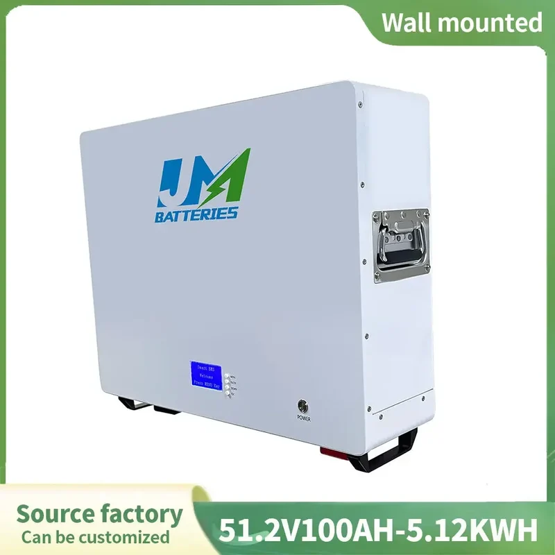 51.2V 100AH Wall Mounted Lithium Ion Battery